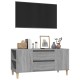 Szürke sonoma színű szerelt fa tv-szekrény 102x44,5x50 cm Szürke sonoma színű szerelt fa tv-szekrény 102x44,5x50 cm