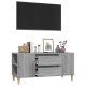 Szürke sonoma színű szerelt fa tv-szekrény 102x44,5x50 cm Szürke sonoma színű szerelt fa tv-szekrény 102x44,5x50 cm