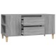 Szürke sonoma színű szerelt fa tv-szekrény 102x44,5x50 cm Szürke sonoma színű szerelt fa tv-szekrény 102x44,5x50 cm