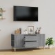 Szürke sonoma színű szerelt fa tv-szekrény 102x44,5x50 cm Szürke sonoma színű szerelt fa tv-szekrény 102x44,5x50 cm