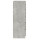 Betonszürke szerelt fa fiókos szekrény 60 x 36 x 103 cm Betonszürke szerelt fa fiókos szekrény 60 x 36 x 103 cm