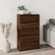 Barna tölgy szerelt fa fiókos szekrény 60 x 36 x 103 cm Barna tölgy szerelt fa fiókos szekrény 60 x 36 x 103 cm