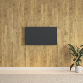 Barna fa megjelenésű pvc fali panel 2,06 m²