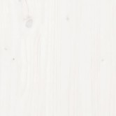 Fehér tömör fenyőfa fali fejtámla 127,5 x 3 x 80 cm Fehér tömör fenyőfa fali fejtámla 127,5 x 3 x 80 cm