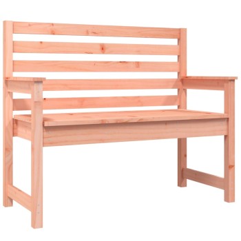 Tömör duglászfenyő kerti pad 109x48x91,5 cm
