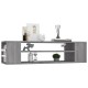 Szürke sonoma színű szerelt fa függő tv-szekrény 100x30x26,5 cm Szürke sonoma színű szerelt fa függő tv-szekrény 100x30x26,5 cm