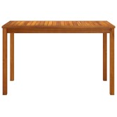 Tömör akácfa kerti asztal 110 x 55 x 67 cm