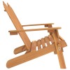 Tömör akácfa adirondack kerti pad 126 cm