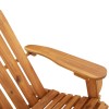 Tömör akácfa adirondack kerti pad 126 cm