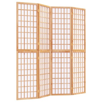 4 paneles japán stílusú összecsukható paraván 160 x 170 cm