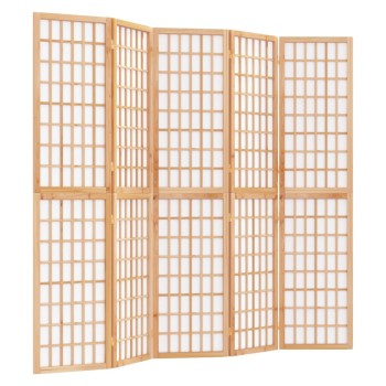 5-paneles japán stílusú összecsukható paraván 200 x 170 cm