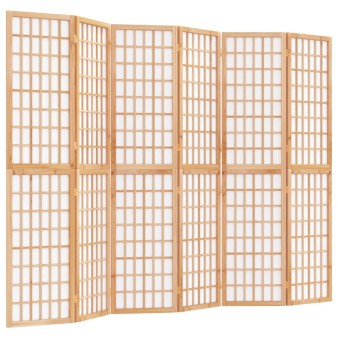 6-paneles japán stílusú összecsukható paraván 240 x 170 cm