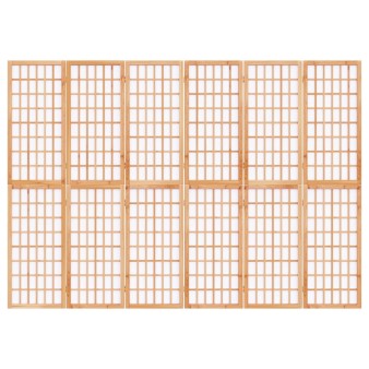 6-paneles japán stílusú összecsukható paraván 240 x 170 cm