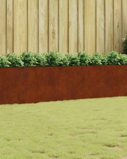 Corten acél kerti magaságyás 360x40x80 cm