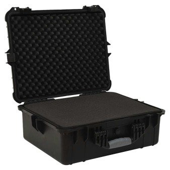 Fekete pp hordozható repülős tok 55 x 43 x 21 cm