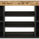 Tömör mangó- és szerelt fa tv-szekrény 100 x 33 x 46 cm