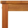 Tömör akácfa kerti pad 110 x 35 x 45 cm