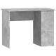Betonszürke szerelt fa íróasztal 100 x 55 x 75 cm
