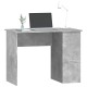 Betonszürke szerelt fa íróasztal 100 x 55 x 75 cm
