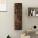 Füstös tölgyszínű falra szerelhető tv-szekrény 30,5x30x110 cm Füstös tölgyszínű falra szerelhető tv-szekrény 30,5x30x110 cm