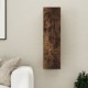 Füstös tölgyszínű falra szerelhető tv-szekrény 30,5x30x110 cm Füstös tölgyszínű falra szerelhető tv-szekrény 30,5x30x110 cm