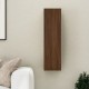 Barna tölgy falra szerelhető tv-szekrény 30,5x30x110 cm Barna tölgy falra szerelhető tv-szekrény 30,5x30x110 cm