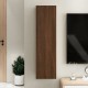 Barna tölgy falra szerelhető tv-szekrény 30,5x30x110 cm Barna tölgy falra szerelhető tv-szekrény 30,5x30x110 cm