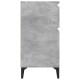 2 db betonszürke éjjeliszekrény 40 x 35 x 70 cm