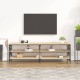 Sonoma tölgy színű szerelt fa tv-szekrény 160 x 40 x 50 cm