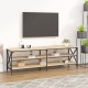Sonoma tölgy színű szerelt fa tv-szekrény 160 x 40 x 50 cm