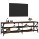 Barna tölgy színű szerelt fa tv-szekrény 160 x 40 x 50 cm Barna tölgy színű szerelt fa tv-szekrény 160 x 40 x 50 cm