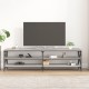Szürke sonoma színű szerelt fa tv-szekrény 180 x 40 x 50 cm Szürke sonoma színű szerelt fa tv-szekrény 180 x 40 x 50 cm