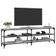 Szürke sonoma színű szerelt fa tv-szekrény 160 x 30 x 50 cm Szürke sonoma színű szerelt fa tv-szekrény 160 x 30 x 50 cm