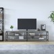 Szürke sonoma színű szerelt fa tv-szekrény 200 x 30 x 50 cm Szürke sonoma színű szerelt fa tv-szekrény 200 x 30 x 50 cm