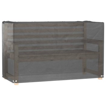 2 db téglalap alakú kerti bútorhuzat 8 fűzőlyukkal 125x55x75 cm
