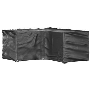 2 db l-alakú kerti bútorhuzat 12 fűzőlyukkal 185x185x90 cm