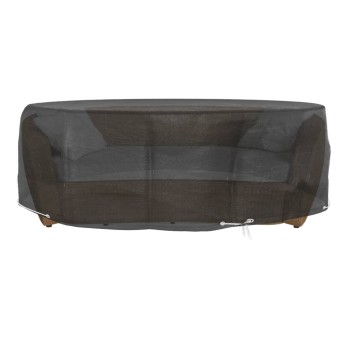 2 db kerek sziget-társalgóhuzat 8 fűzőlyukkal ø188 x 50 cm