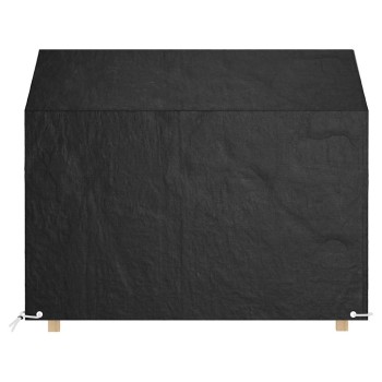 2 db polietilén kerti padhuzat 8 fűzőlyukkal 160x70x70/88 cm