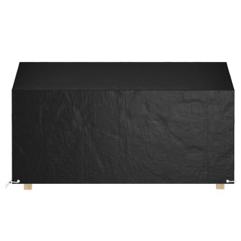2 db polietilén kerti padhuzat 8 fűzőlyukkal 190x70x70/88 cm