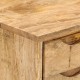 Tömör mangófa íróasztal fiókokkal 110 x 47 x 76 cm