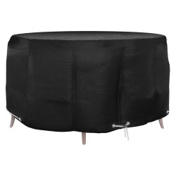 Kerek kerti bútorhuzat 10 fűzőlyukkal ø230x90 cm
