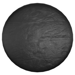 Kerek sziget társalgóhuzat 8 fűzőlyukkal ø188 x 50 cm