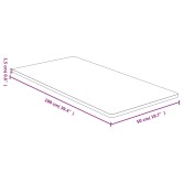 Bambusz asztallap 50 x 100 x 1,5 cm
