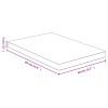 Bambusz asztallap 40 x 60 x 4 cm