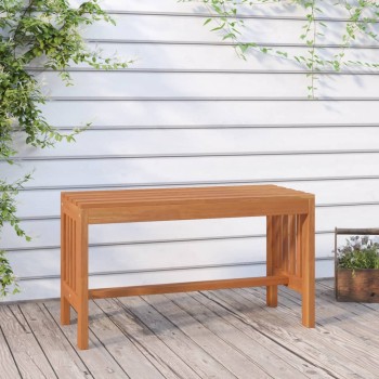 Tömör eukaliptuszfa kerti pad 80 cm