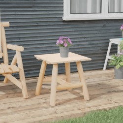 Tömör lucfenyő kisasztal 49 x 49 x 50 cm