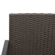 2 db barna pp-rattan kerti étkezőszék