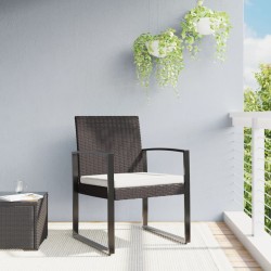2 db barna pp-rattan kerti étkezőszék