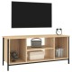 Sonoma tölgyszínű szerelt fa tv-szekrény 102x35x45 cm Sonoma tölgyszínű szerelt fa tv-szekrény 102x35x45 cm