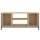 Sonoma tölgyszínű szerelt fa tv-szekrény 102x35x45 cm Sonoma tölgyszínű szerelt fa tv-szekrény 102x35x45 cm